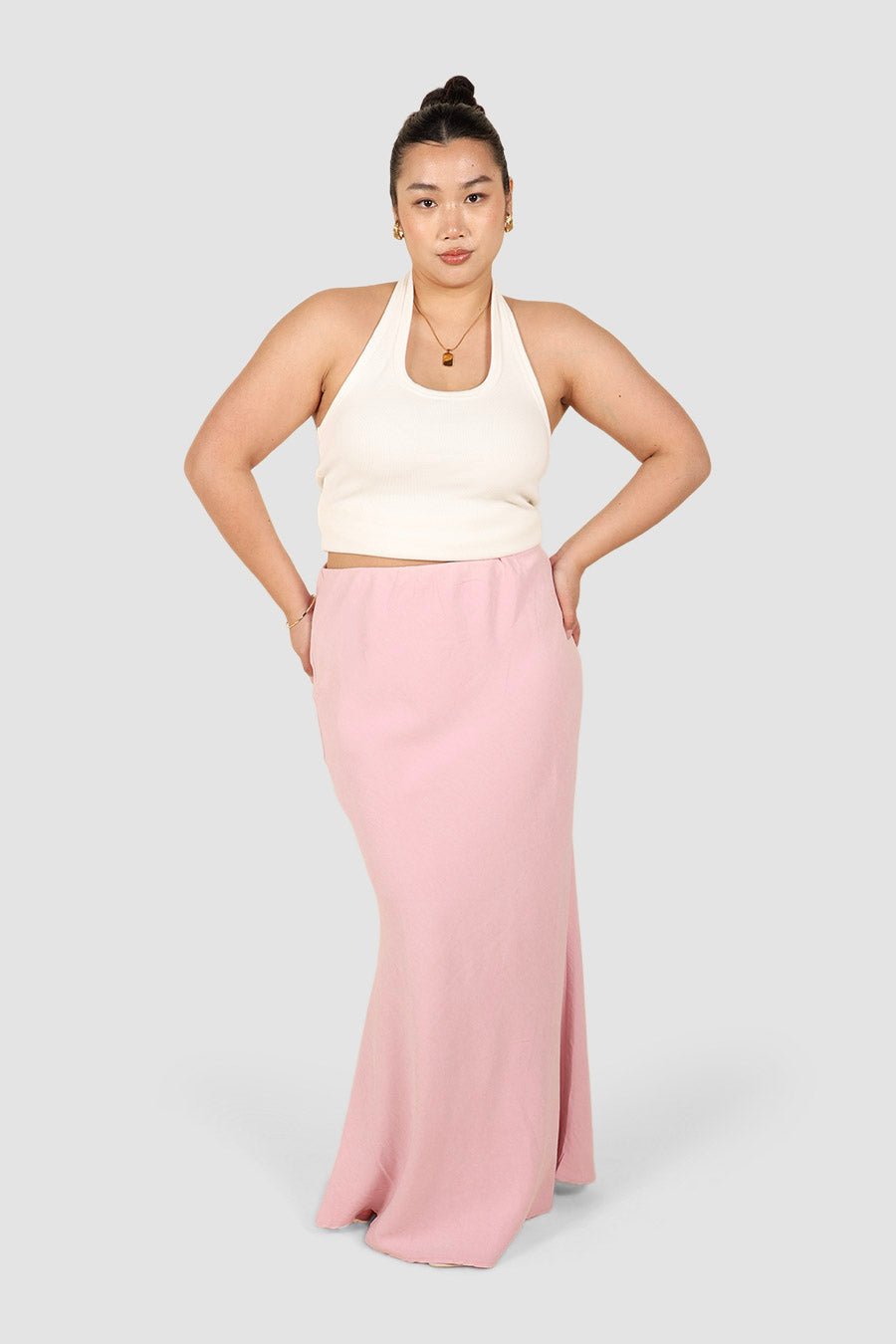 INDI SKIRT PINK - Fayt The Label