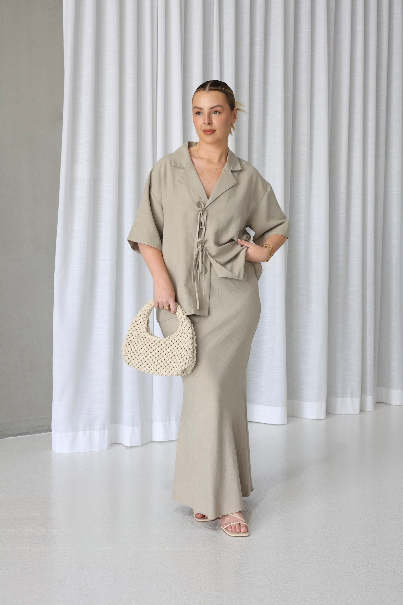 INDI SKIRT STONE - Fayt The Label