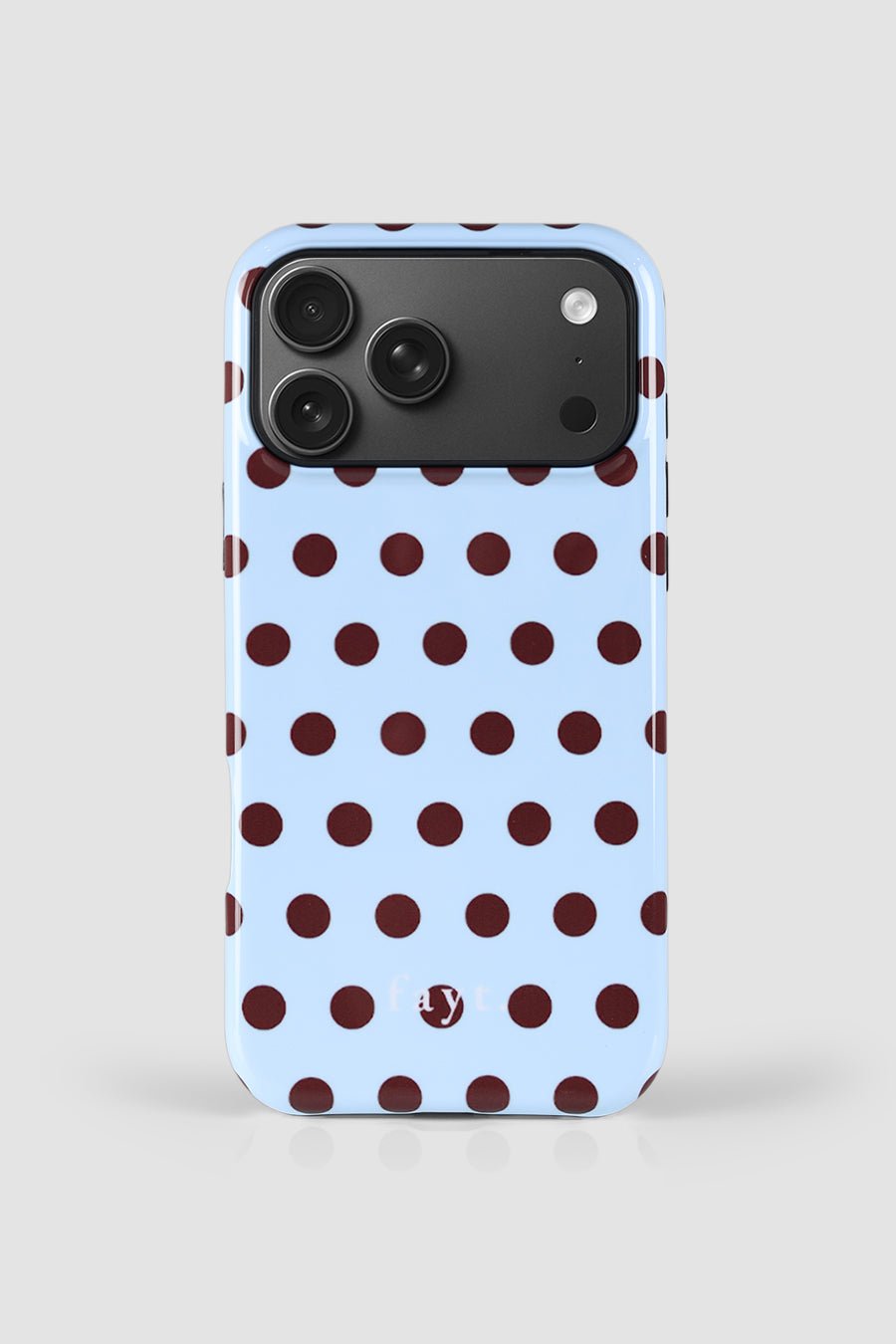 IPHONE CASE BLUE CHOC - Fayt The Label
