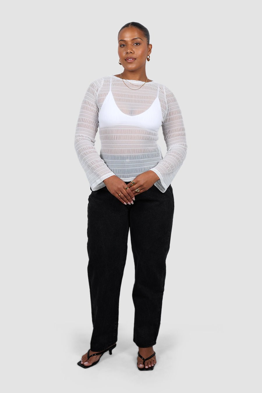 IVARA TOP WHITE - Fayt The Label