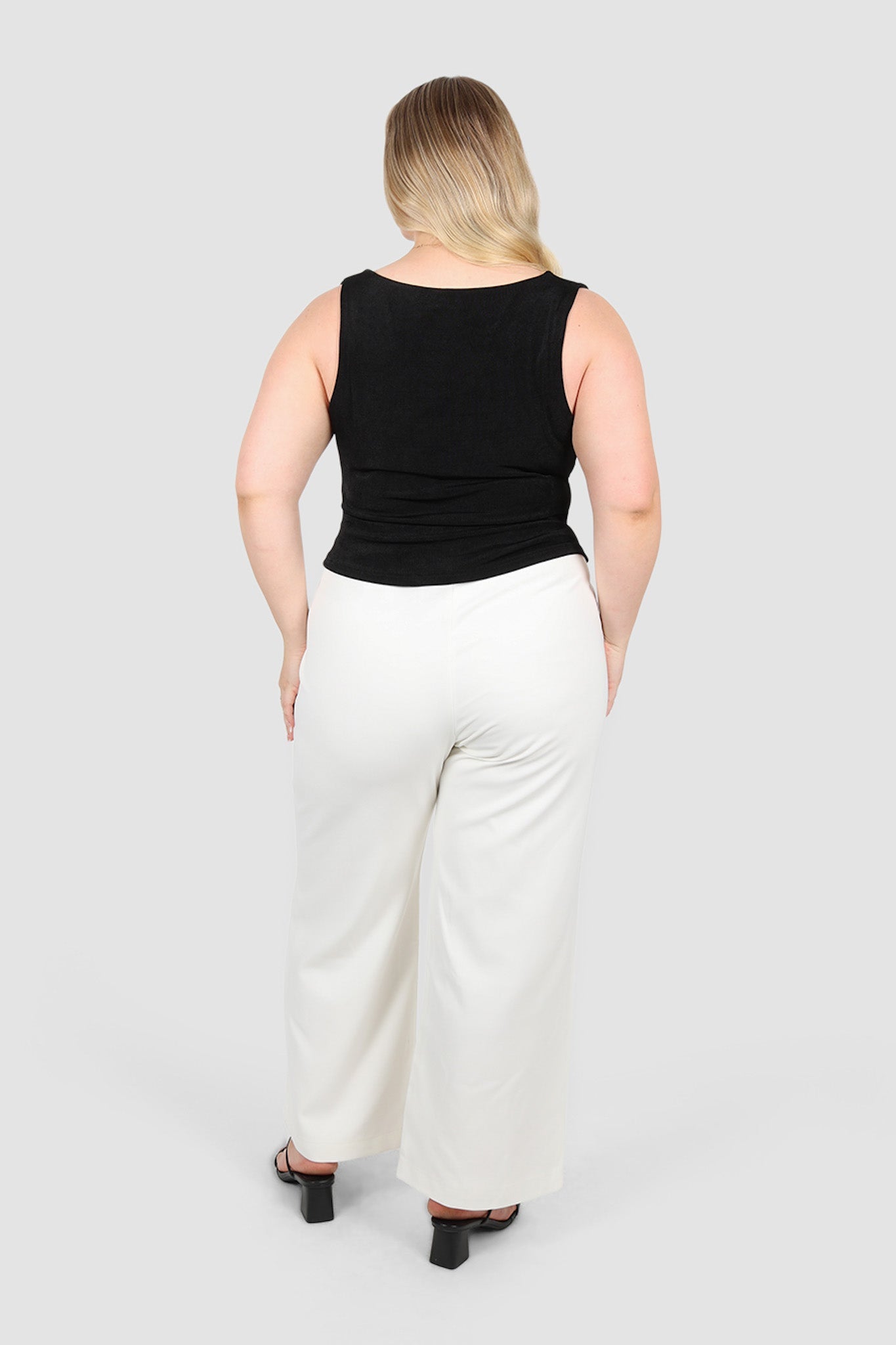 IVES COWL NECK TOP BLACK - Fayt The Label