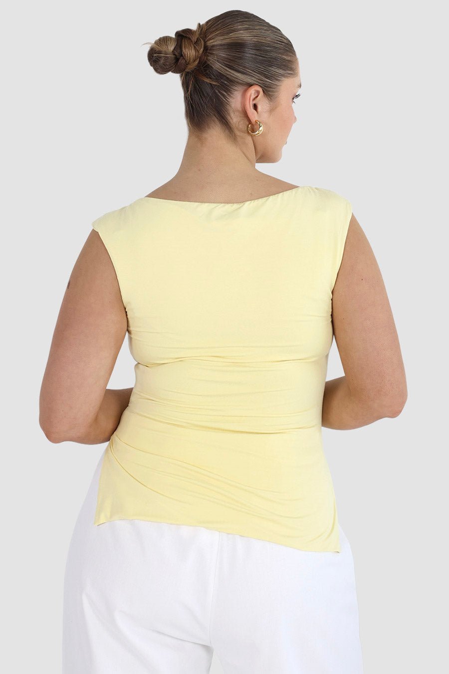 IVIE TOP BABY YELLOW - Fayt The Label