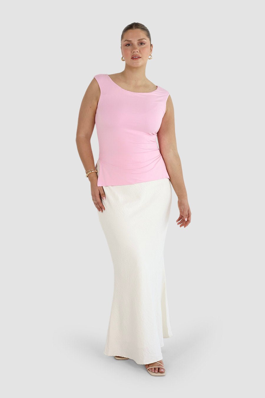 IVIE TOP PINK - Fayt The Label