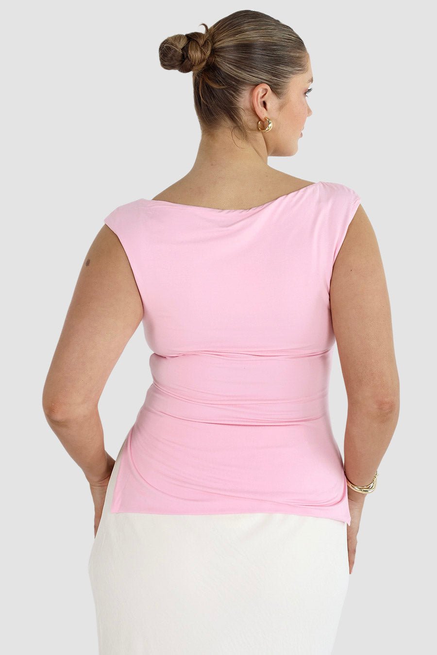 IVIE TOP PINK - Fayt The Label