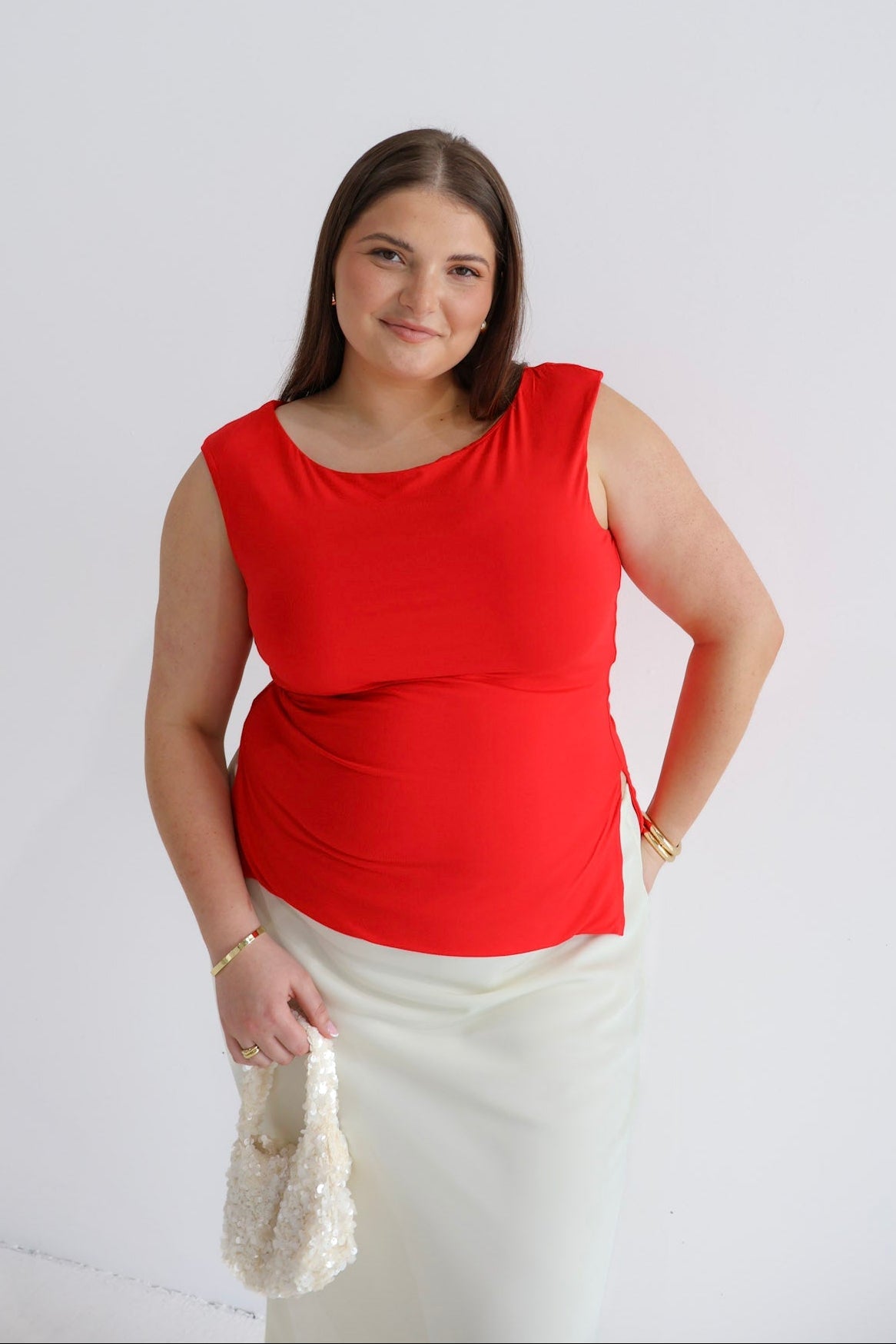 IVIE TOP RED - Fayt The Label