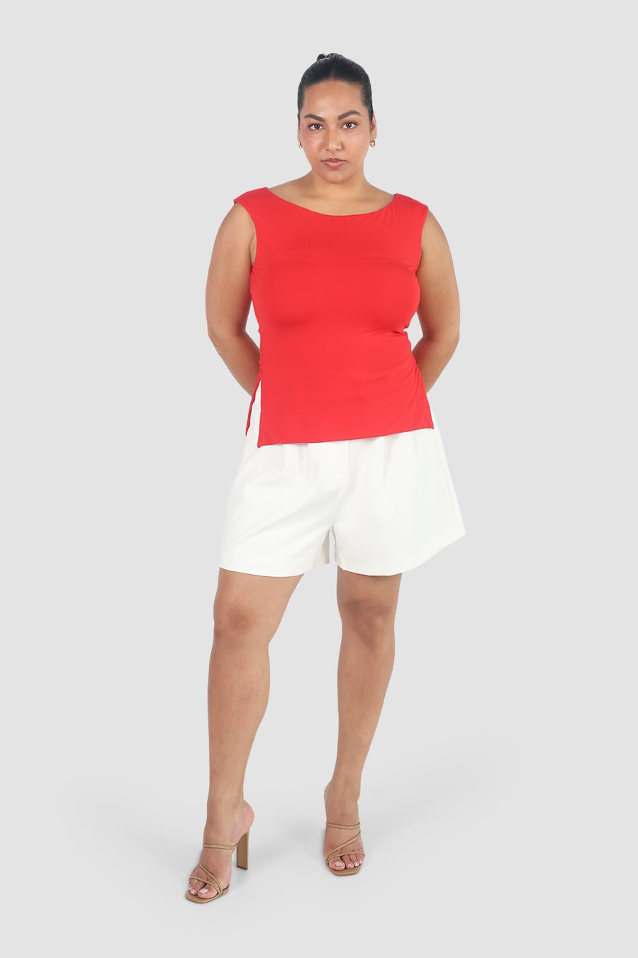 IVIE TOP RED - Fayt The Label