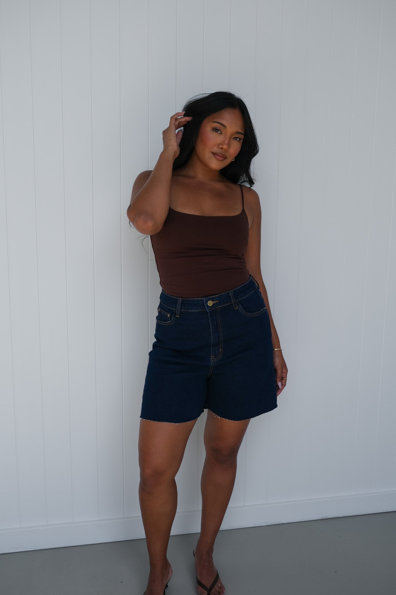 JAGGER DENIM SHORT MIDNIGHT BLUE - Fayt The Label