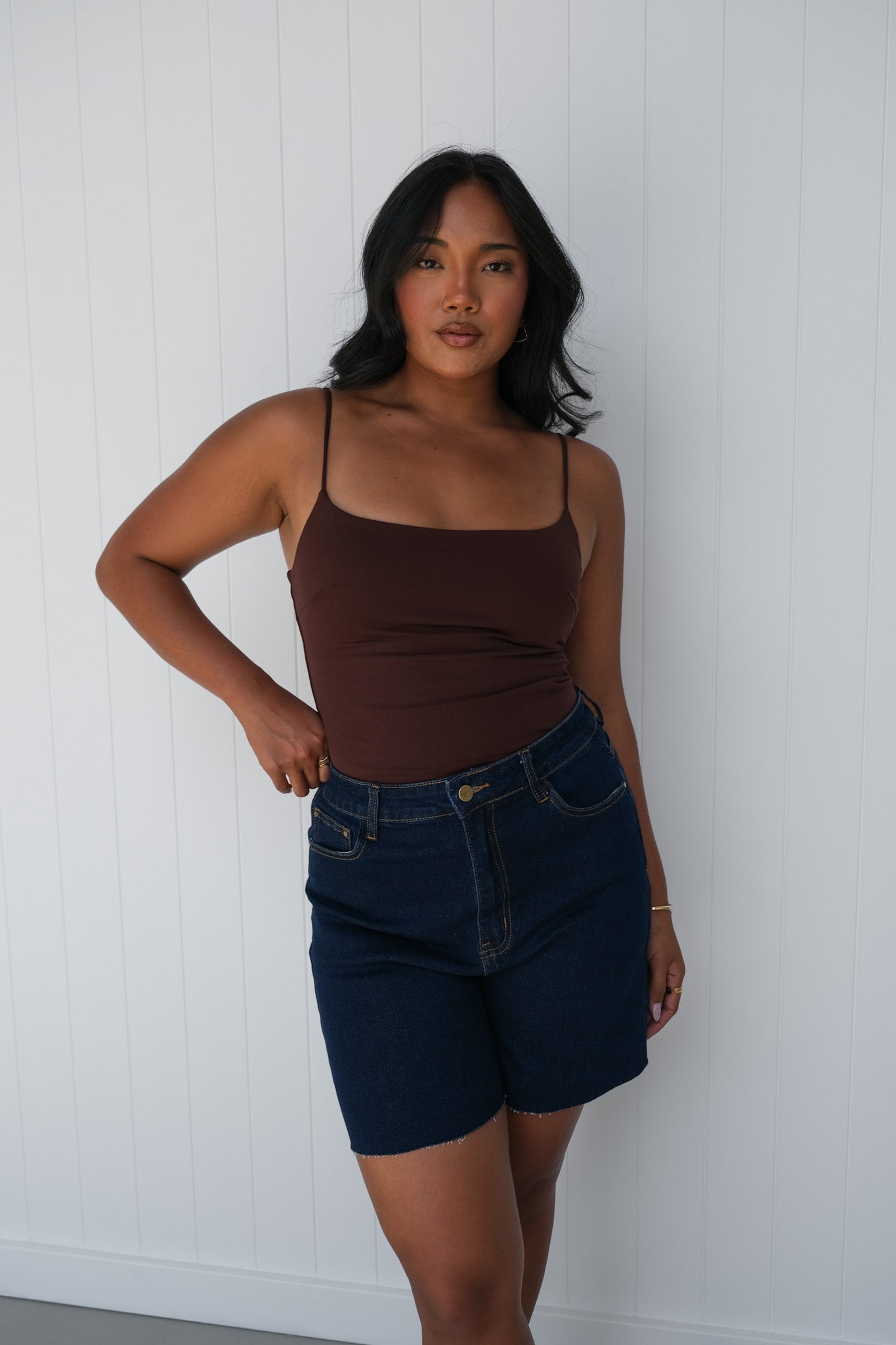 JAGGER DENIM SHORT MIDNIGHT BLUE - Fayt The Label