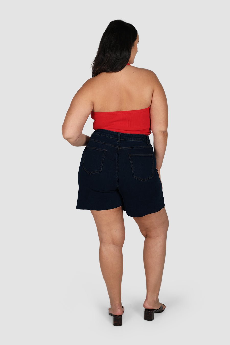 JAGGER DENIM SHORT MIDNIGHT BLUE - Fayt The Label