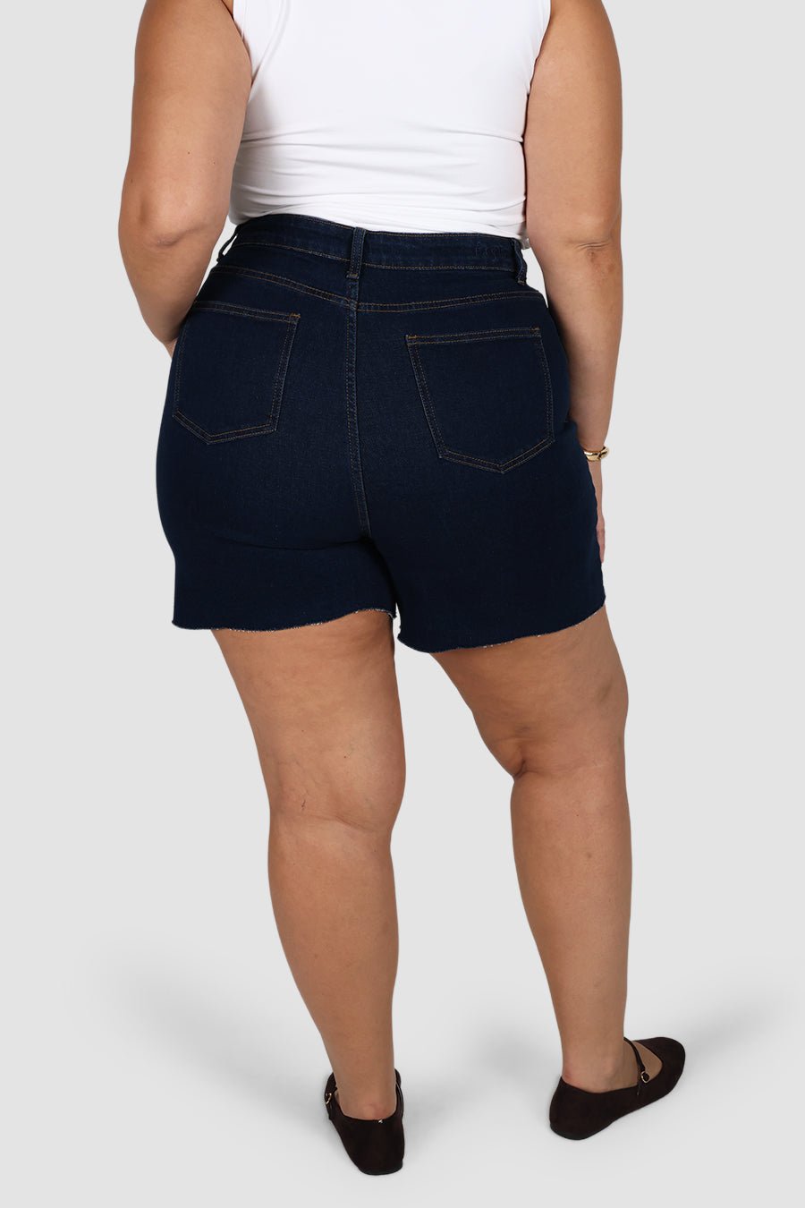 JAGGER DENIM SHORT MIDNIGHT BLUE - Fayt The Label