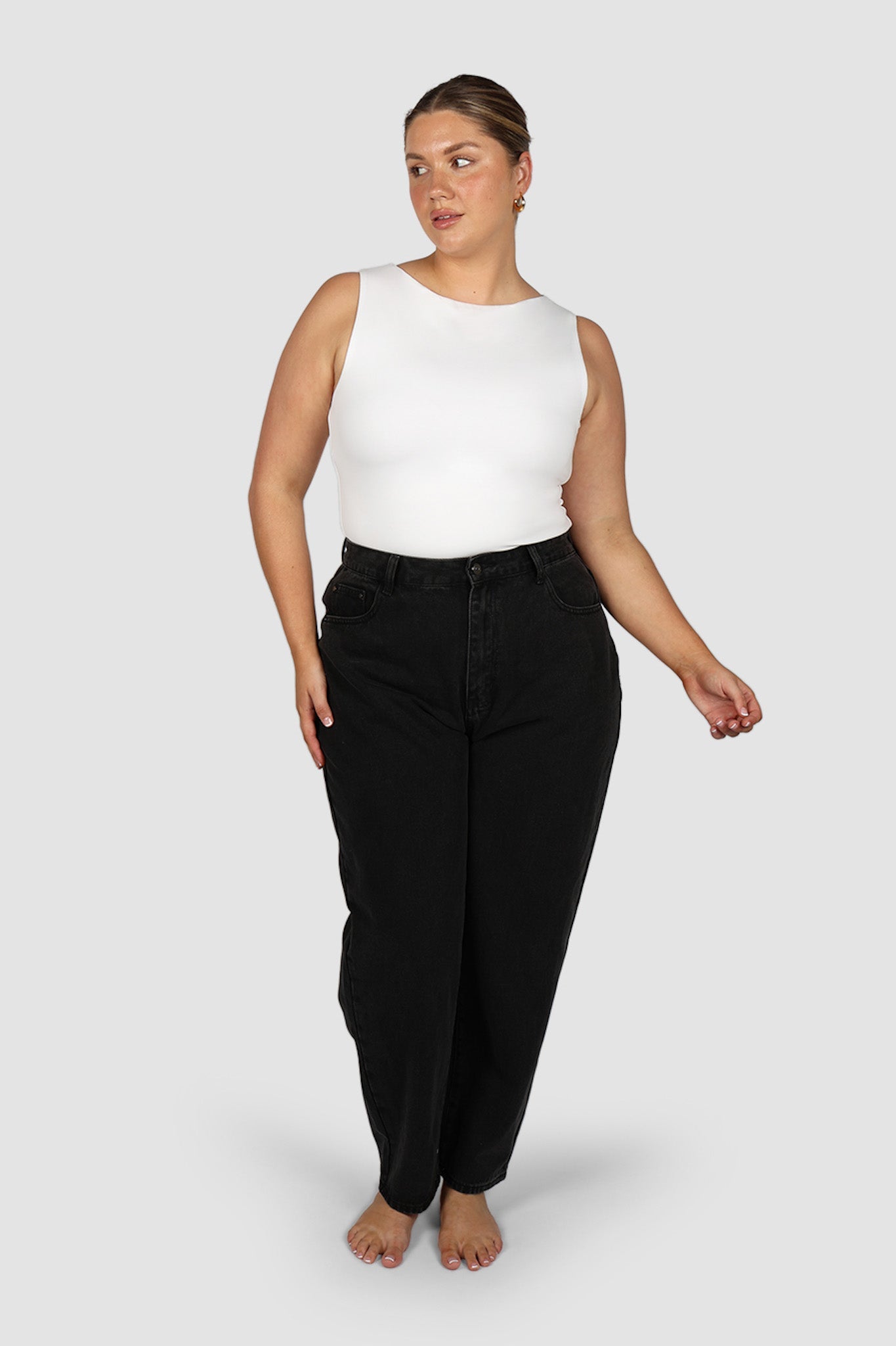 JAX JEANS BLACK WASH - Fayt The Label