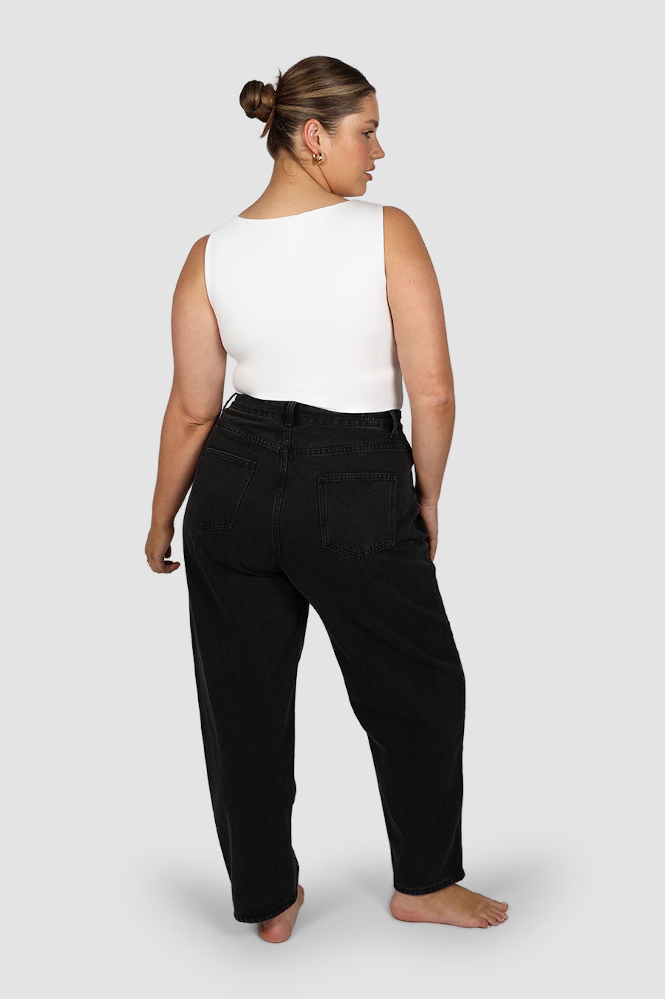 JAX JEANS BLACK WASH - Fayt The Label