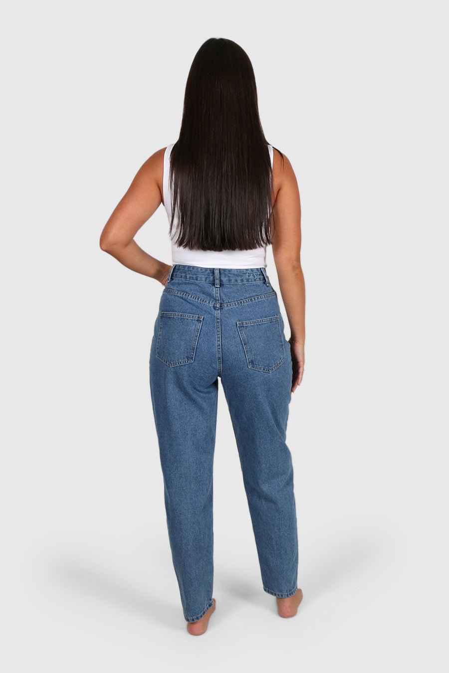 JAX JEANS DEEP BLUE - Fayt The Label