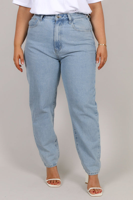 JAX JEANS MEDIUM BLUE - Fayt The Label