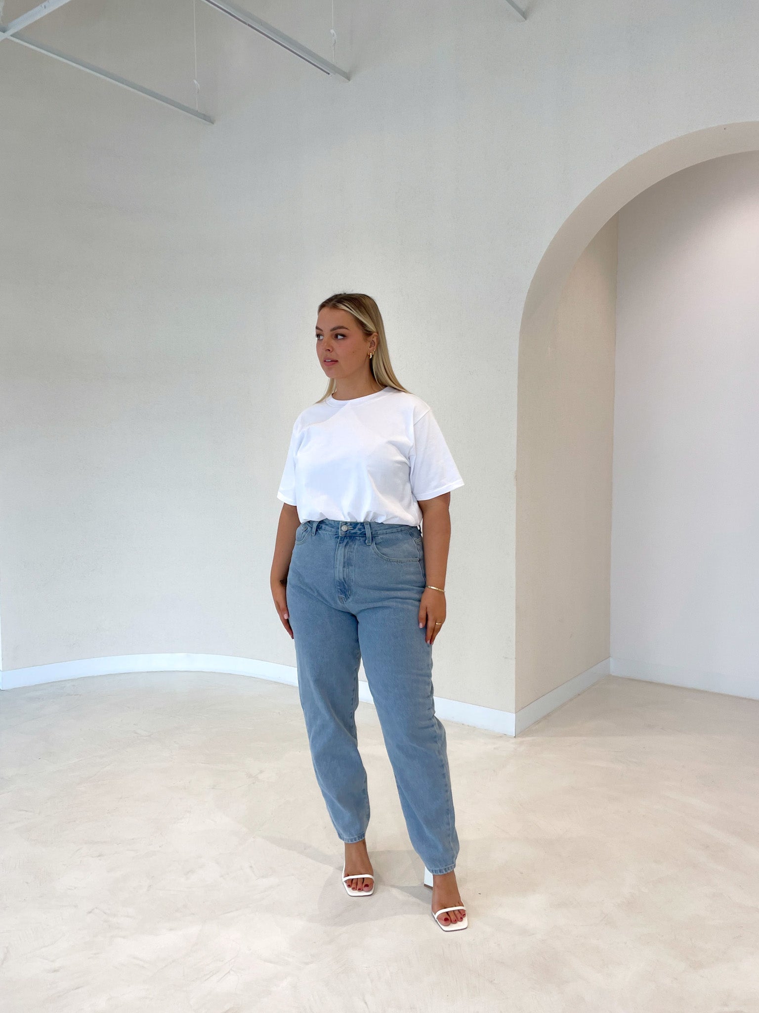 JAX JEANS MEDIUM BLUE - Fayt The Label