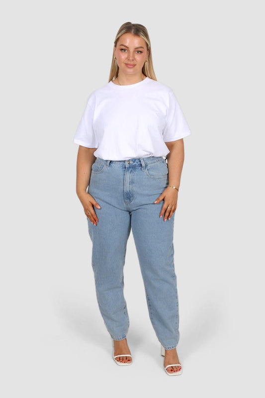 JAX JEANS MEDIUM BLUE - Fayt The Label