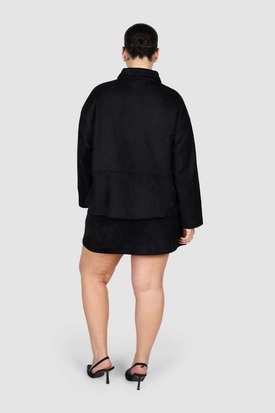 JUDE ZIP JACKET BLACK - Fayt The Label