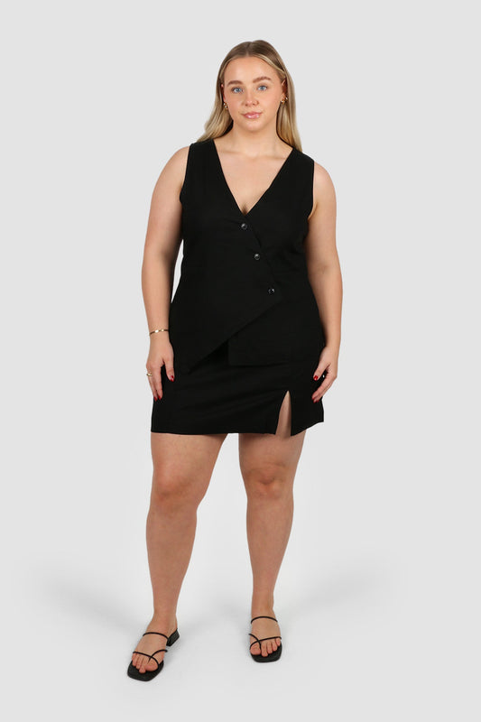 KAIRO SKIRT BLACK - Fayt The Label