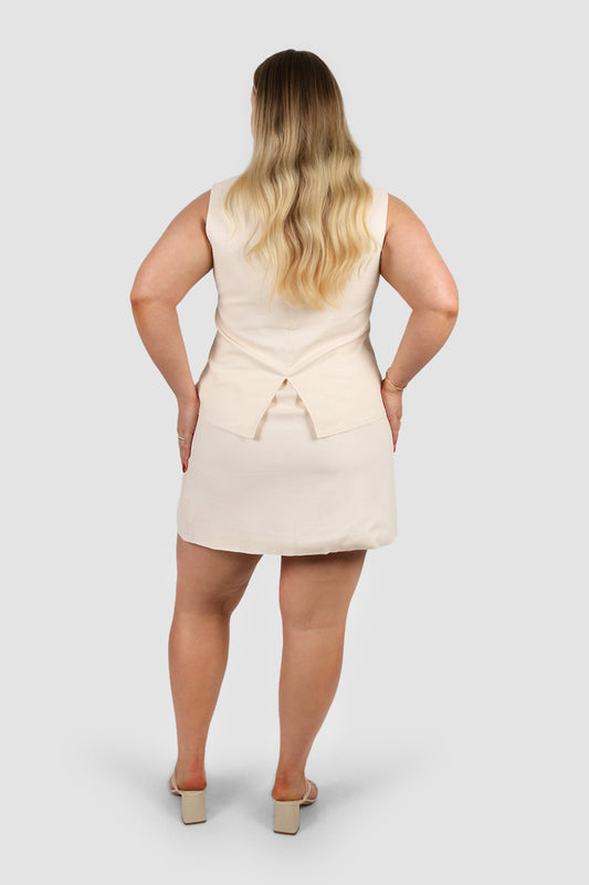 KAIRO SKIRT NEUTRAL - Fayt The Label