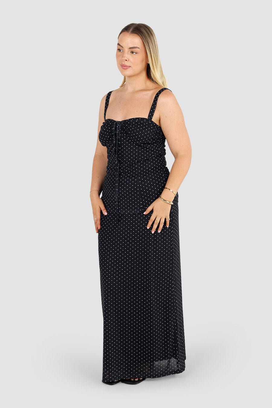 KIKI TOP BLACK SPOT - Fayt The Label