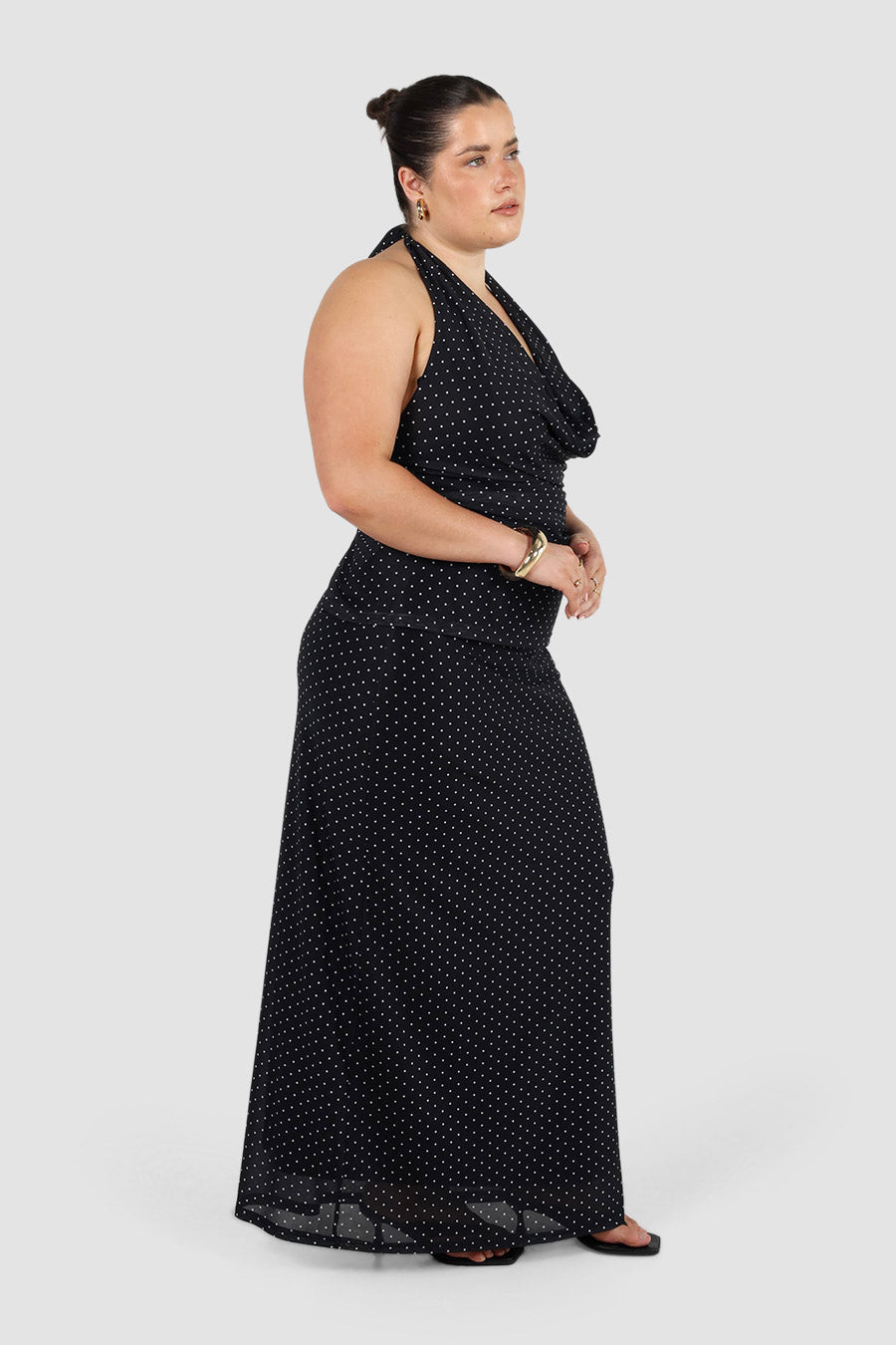 KIMMY TOP BLACK SPOT - Fayt The Label