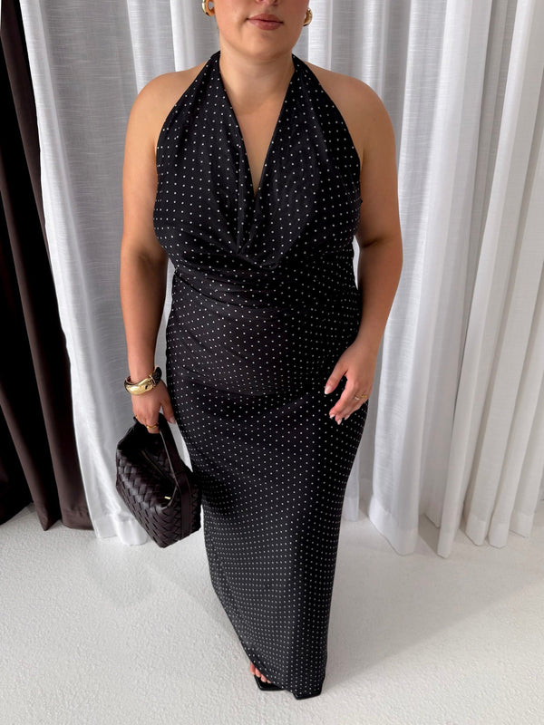 KIMMY TOP BLACK SPOT - Fayt The Label