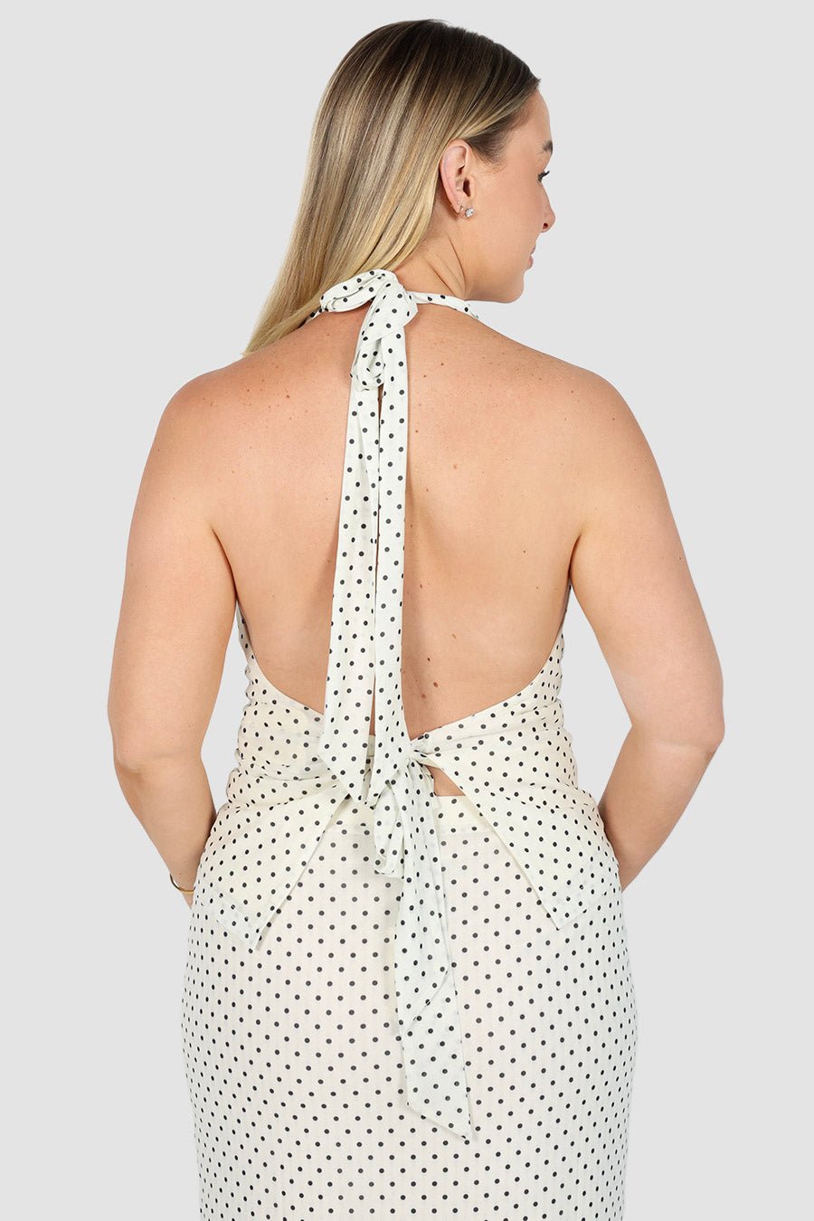 KIMMY TOP WHITE SPOT - Fayt The Label