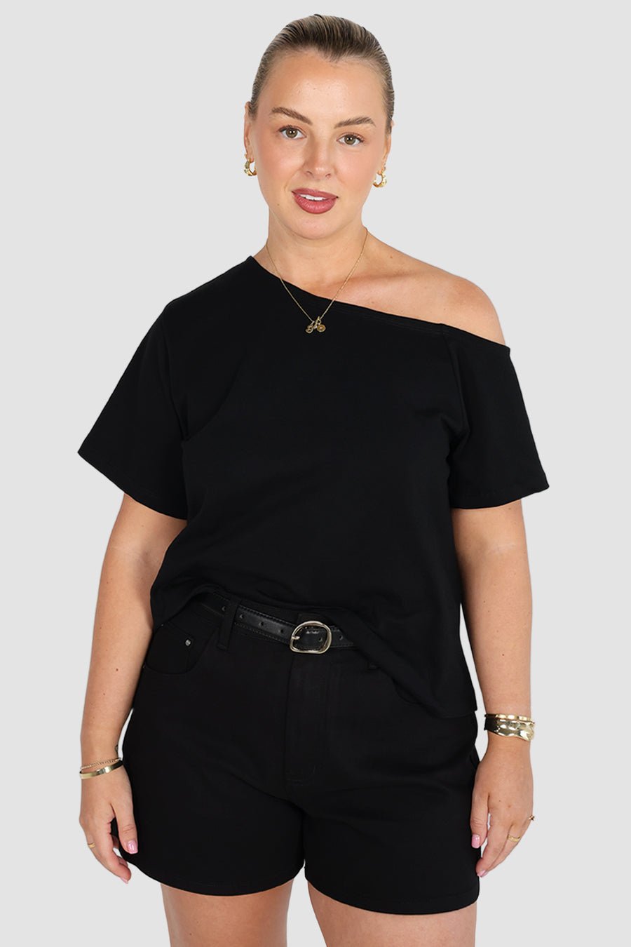 KNOX TEE BLACK - Fayt The Label