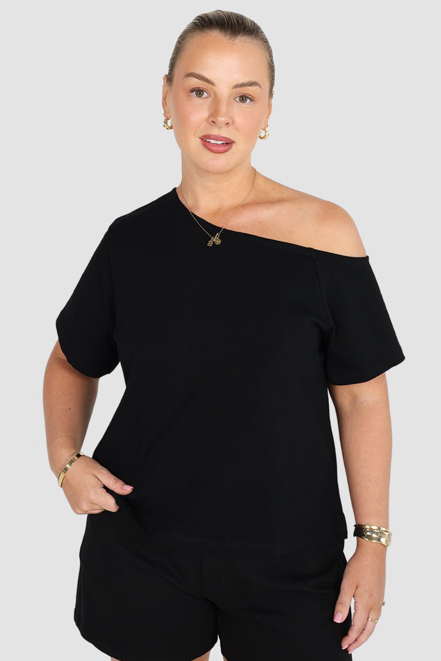 KNOX TEE BLACK - Fayt The Label