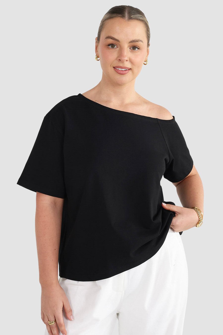 KNOX TEE BLACK - Fayt The Label