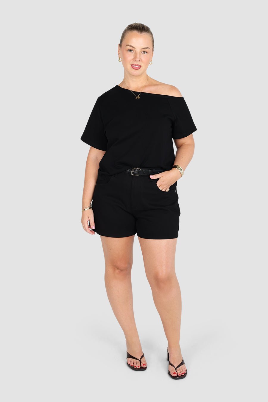 KNOX TEE BLACK - Fayt The Label
