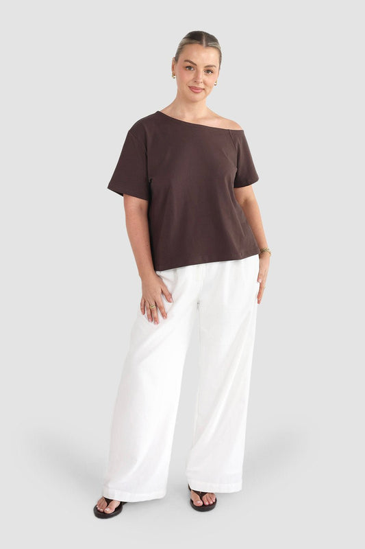 KNOX TEE ESPRESSO - Fayt The Label