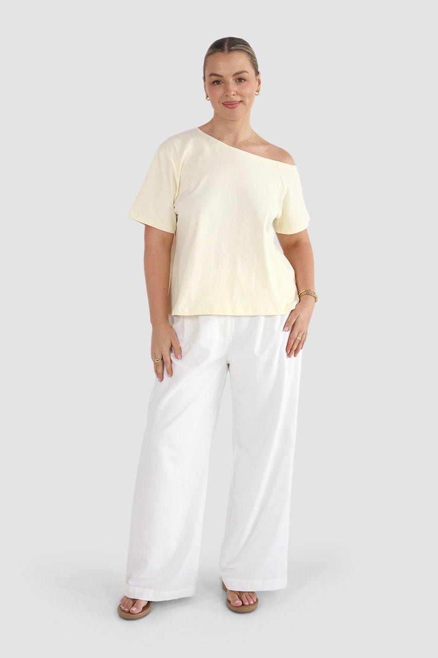 KNOX TEE SOFT BUTTER - Fayt The Label