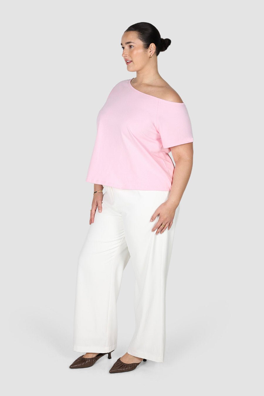 KNOX TEE SOFT PINK - Fayt The Label
