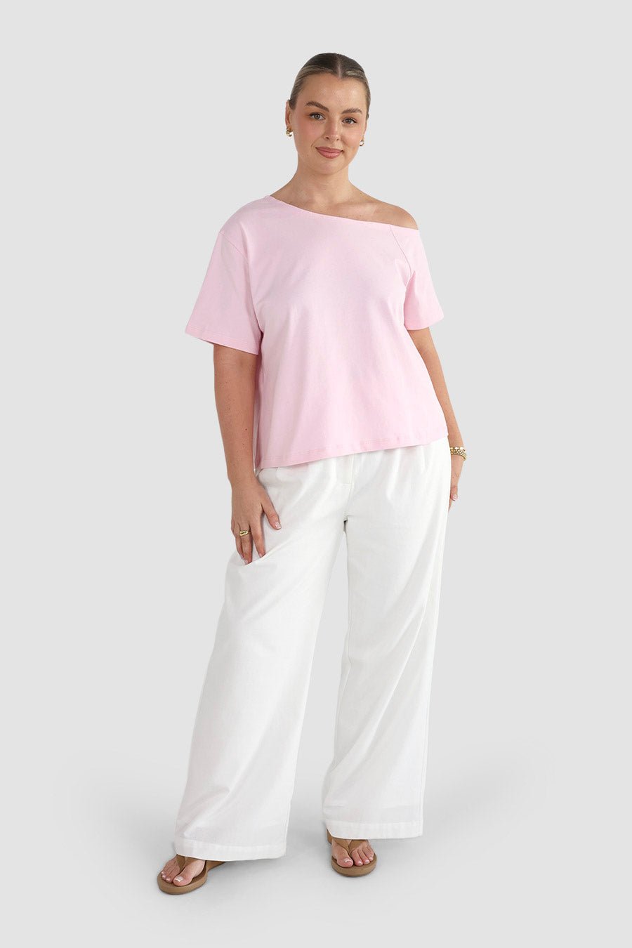 KNOX TEE SOFT PINK - Fayt The Label