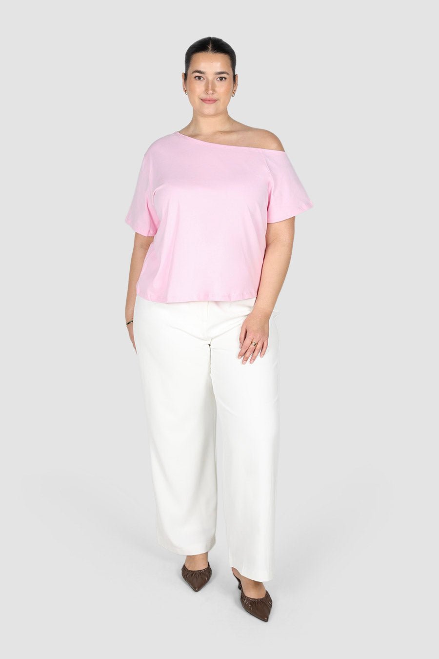 KNOX TEE SOFT PINK - Fayt The Label