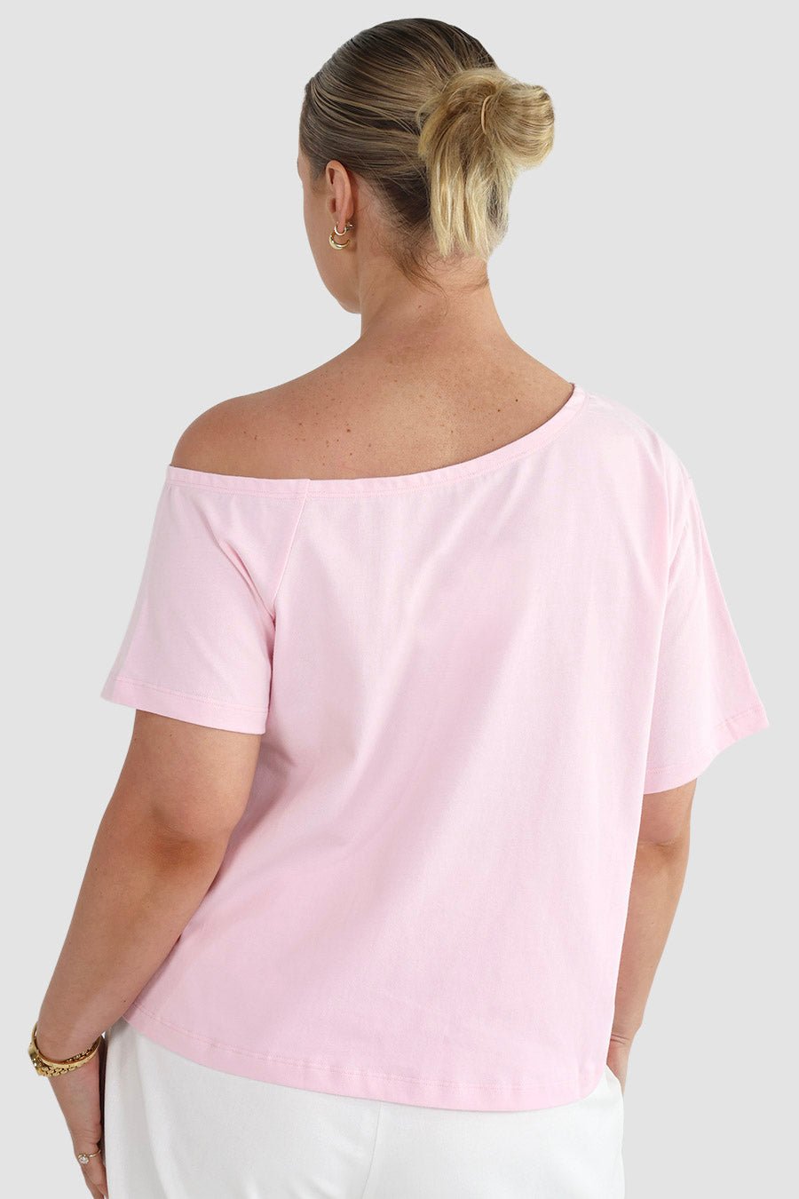 KNOX TEE SOFT PINK - Fayt The Label