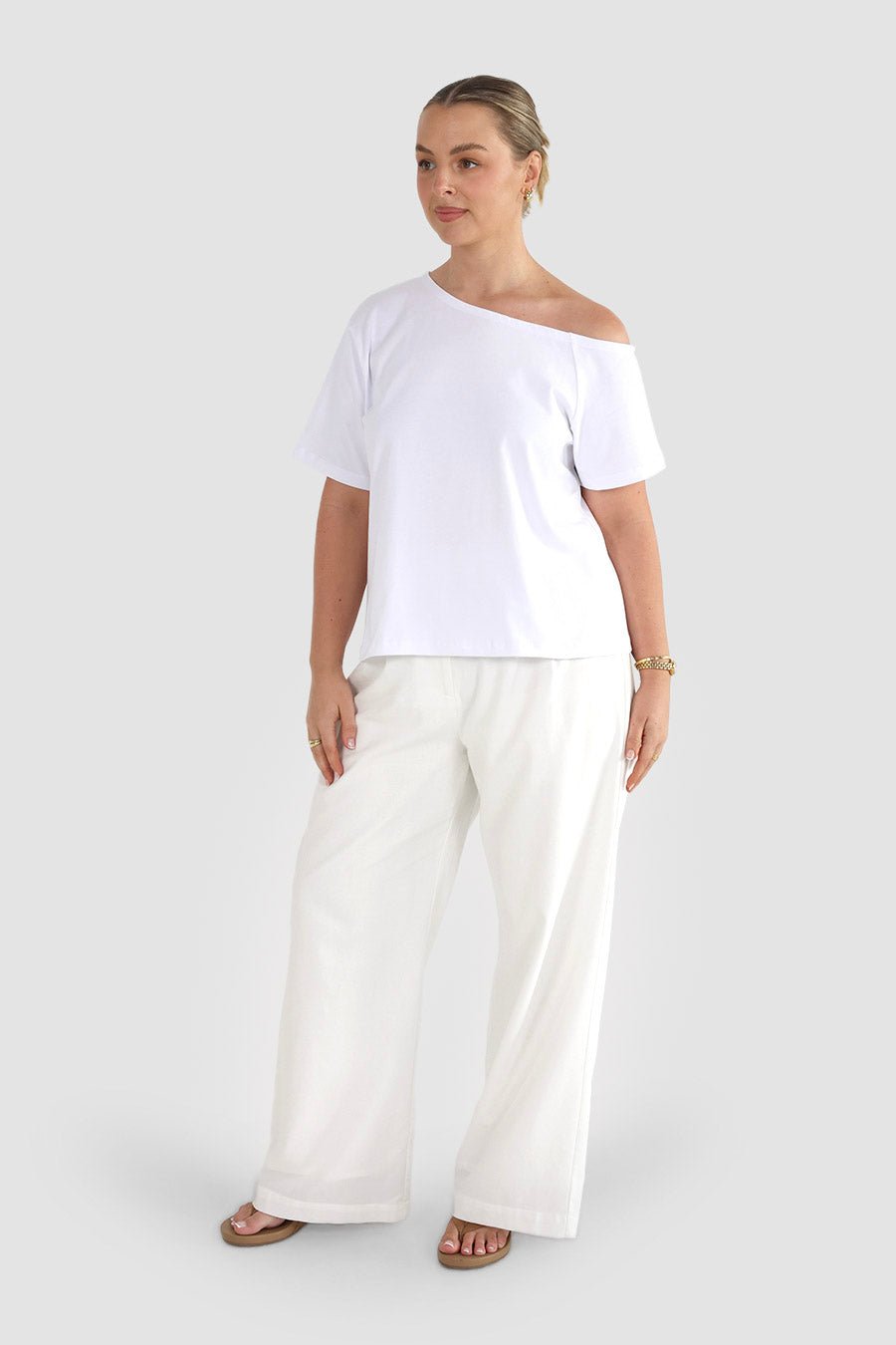 KNOX TEE WHITE - Fayt The Label