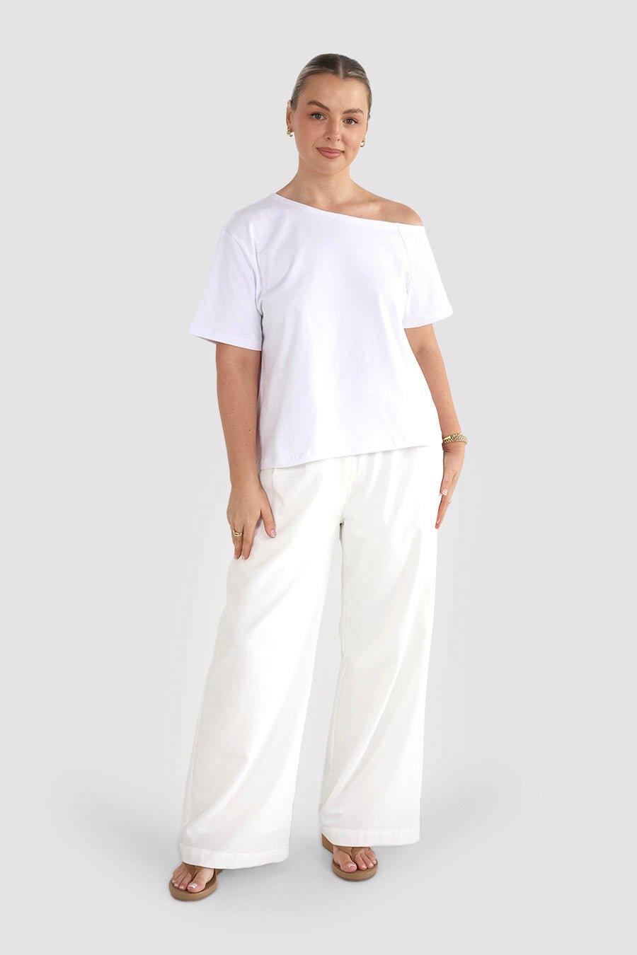 KNOX TEE WHITE - Fayt The Label
