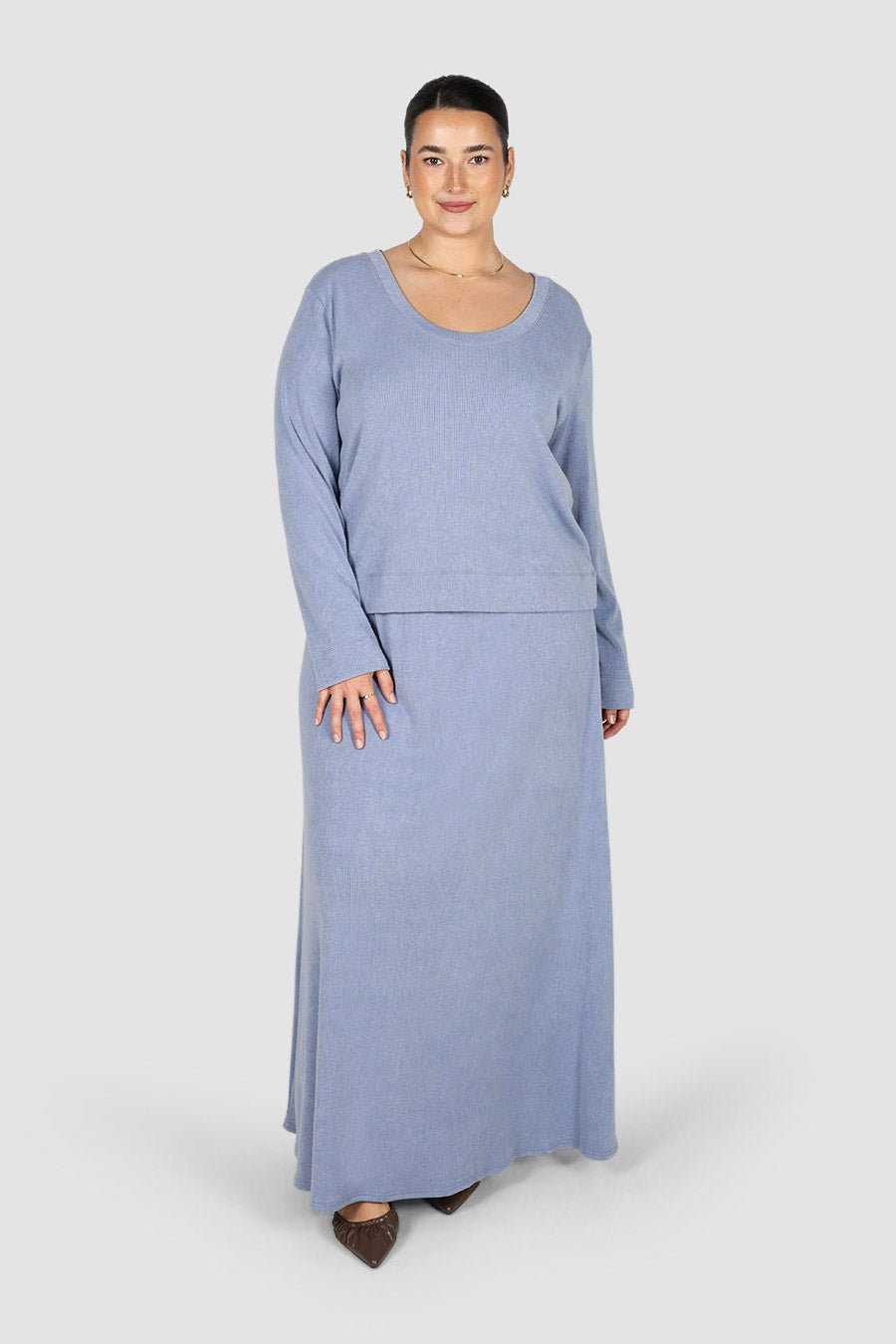 KOVA TOP BLUE - Fayt The Label