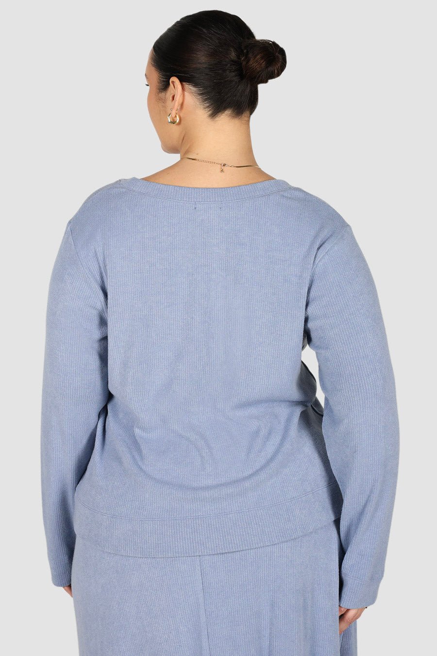 KOVA TOP BLUE - Fayt The Label
