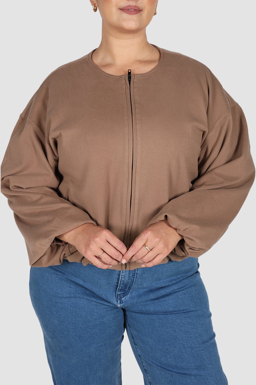 LAKIN BOMBER JACKET MOCHA - Fayt The Label