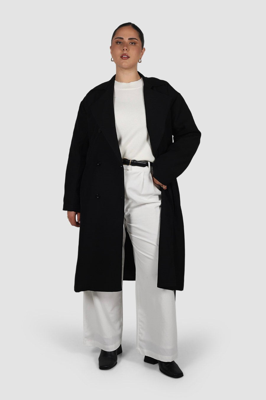 LENNOX TRENCH BLACK - Fayt The Label