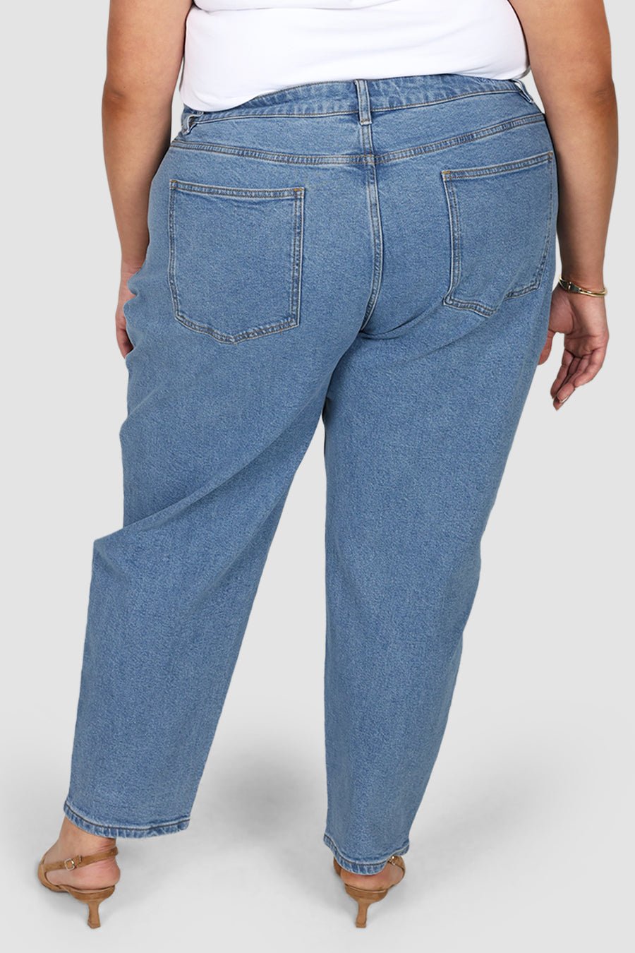 LENNY JEAN MID BLUE - Fayt The Label
