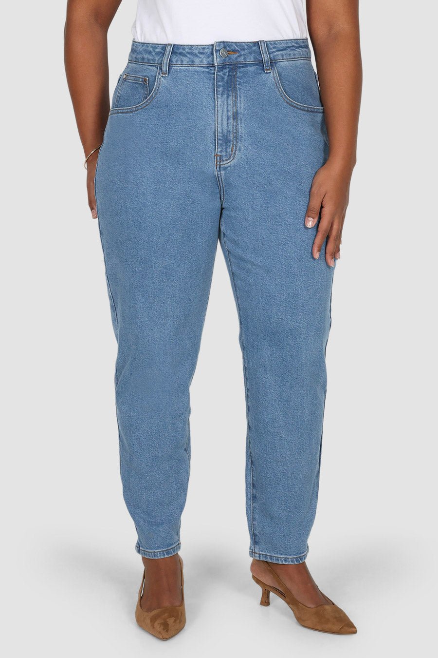 LENNY JEAN MID BLUE - Fayt The Label