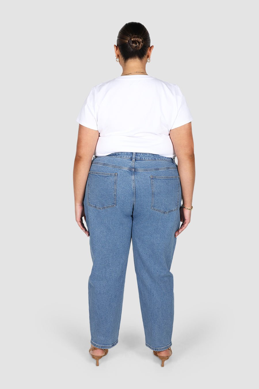 LENNY JEAN MID BLUE - Fayt The Label