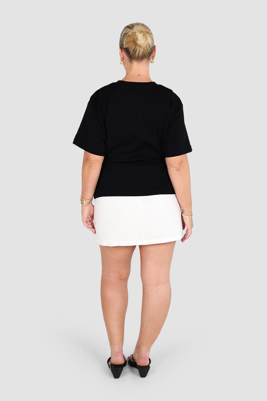 LEVI CINCH TEE BLACK - Fayt The Label