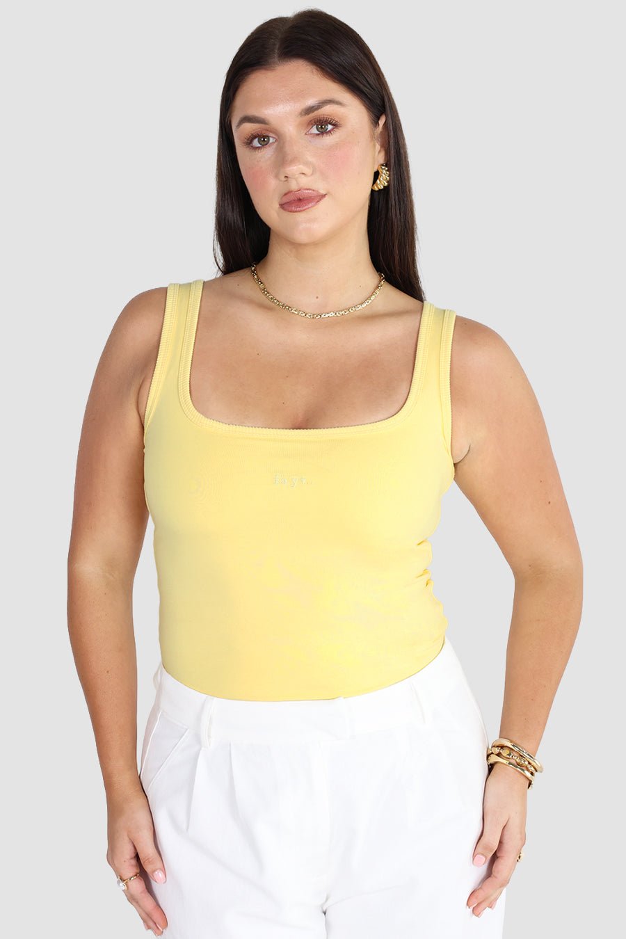 LOGO BUTTERY TANK CUSTARD - Fayt The Label
