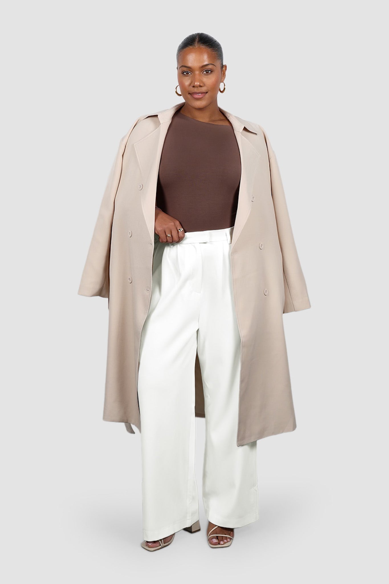 LULA LONG SLEEVE TOP DEEP MOCHA - Fayt The Label