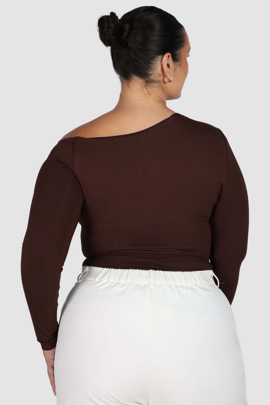 LULA TOP CHOCOLATE - Fayt The Label